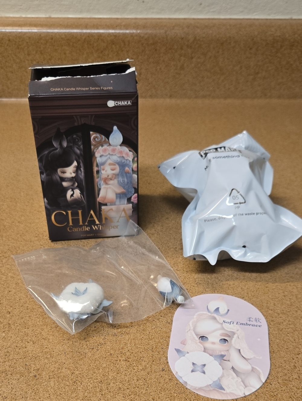 Chaka- Candle Whisper Figure - Soft Embrace